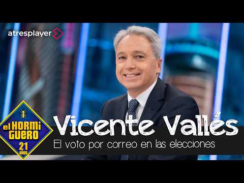 vicente vallés analiza el voto por correo en el hormiguero