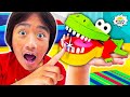 How to make your own diy alligator teeth game pretend play