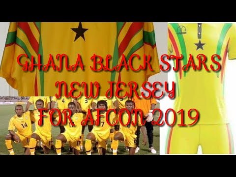 Ghana Black Stars New Jersey For AFCON 