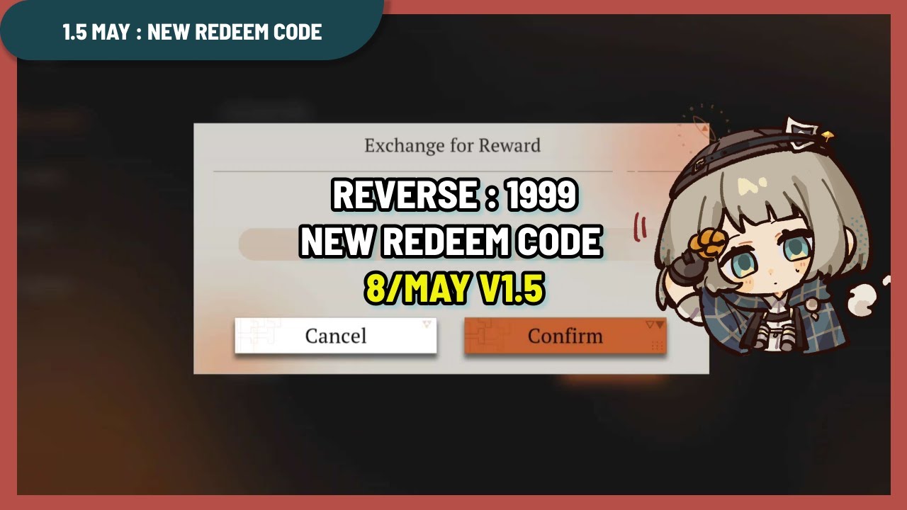 NEW REDEEM CODE 8/MAY/2024 V1.5 | REVERSE : 1999 GLOBAL SERVER - YouTube