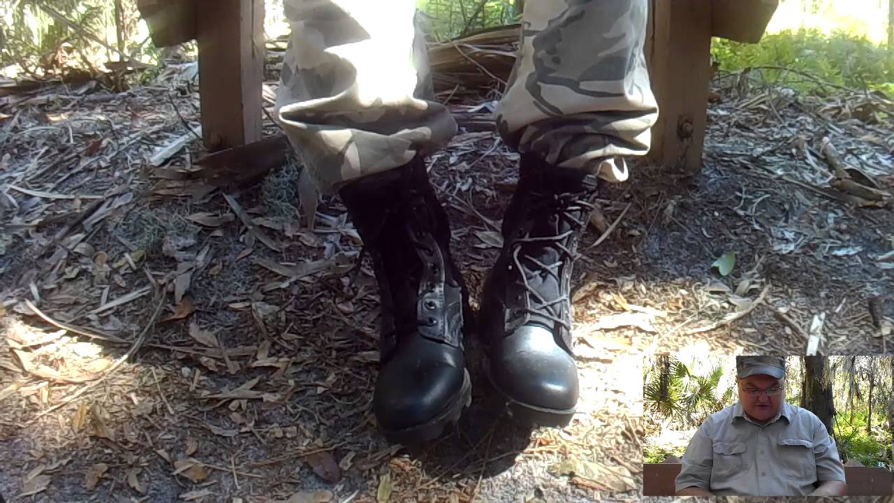 Rothco Jungle Boots - YouTube