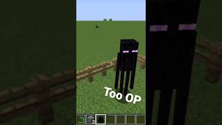 Too OP #minecraft #tips #shorts