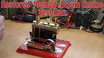 Restored  Mamod  Steam Engine Test Run