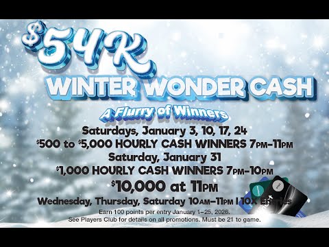 Winter Wonder Cash!