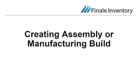How to use Finale Inventory