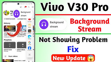 vivo v30 pro background stream not showing,how to smart sidebar background stream vivo v30 pro