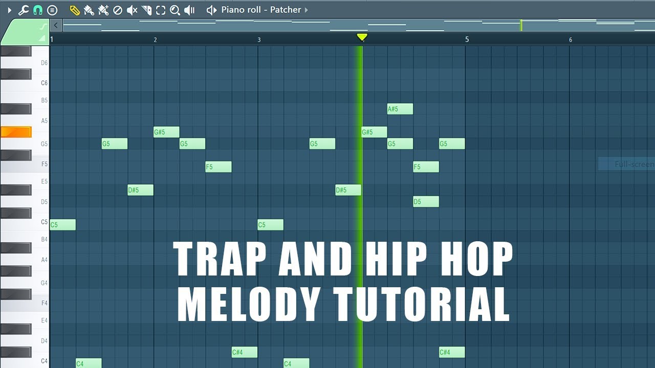 Trap Hop Melody Tutorial - Super EASY -