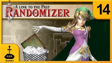 Breaking into Turtle Rock - A Link to the Past Randomizer E14 - Questies