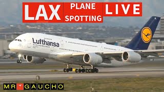 LIVE Big Airplanes at LAX Taking off and  LANDING