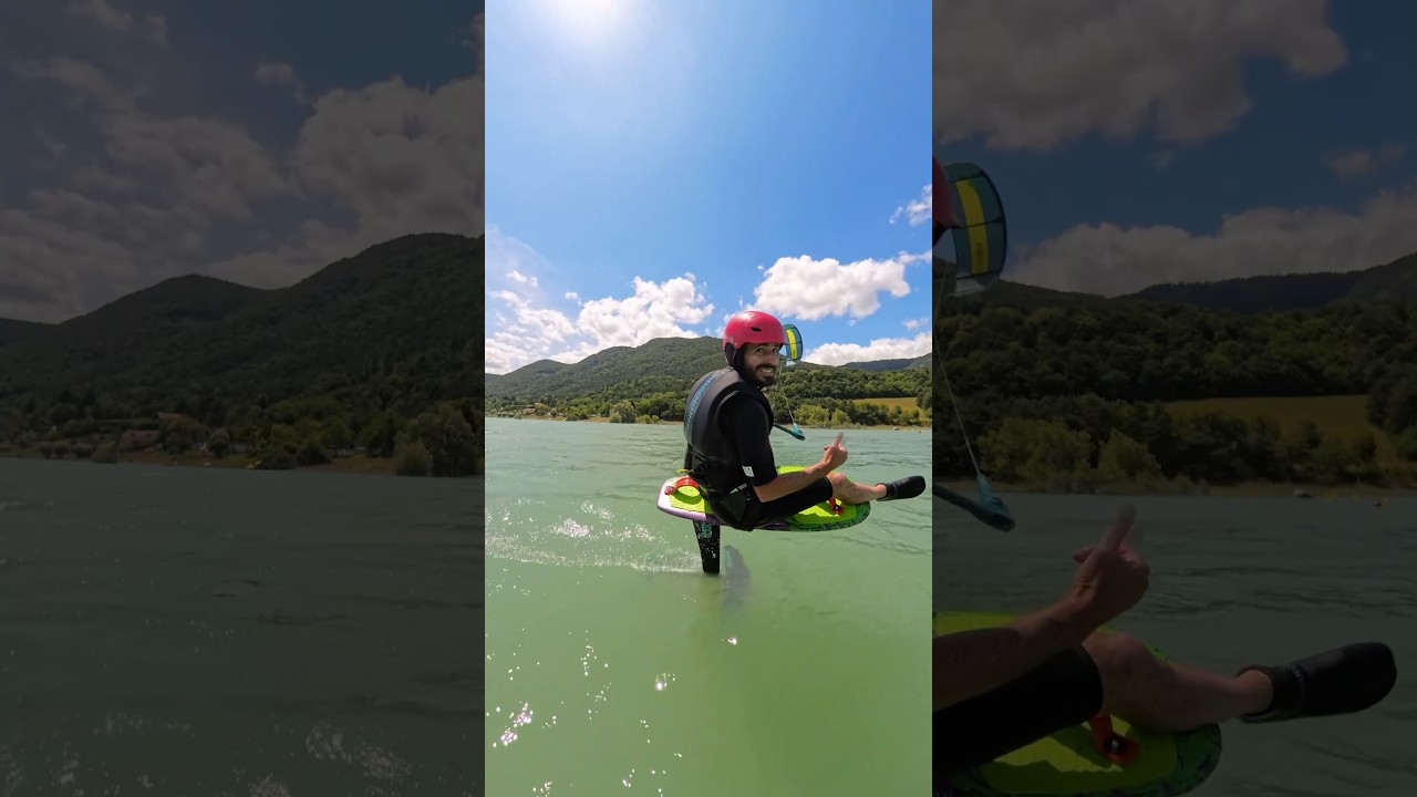 #lacdemonteynard #kitesandboards@zeekowatersports #flysurferkiteboarding #kitefoil