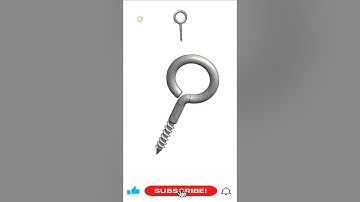 Eye lag screw #cadmonkeys #shortsfeed #viralreels #shorts #subscribe #solidworks #eid #reels #sunday