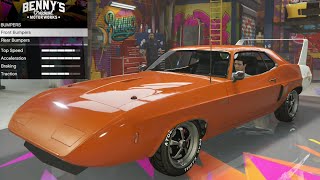 GTA 5  DLC Vehicle Customization  Bravado Gauntlet Classic Custom (Daytona/Superbird) and Review