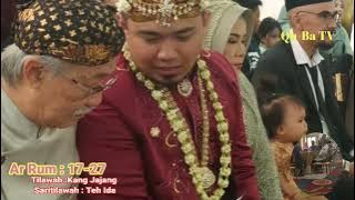 #jiharkah Surah Ar Rum ayat 17-27 || Pernikahan Salsabila & Antoni || Jangida #transtudiobandung