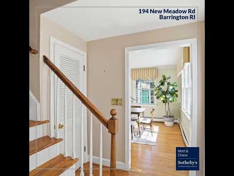 194 New Meadow Rd, Barrington, RI home video tour
