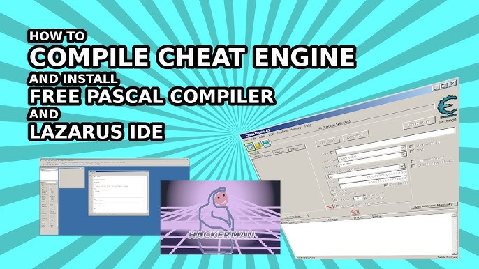 Installing Cheat Engine with Lazarus for Windows (No Installer