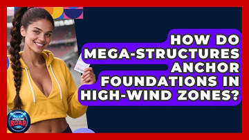 How Do Mega-structures Anchor Foundations In High-wind Zones? - Where the Fans Roar