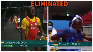 Boxer Sulemanu Tetteh And Weightlifter Christian Amoah Crush Out For Team Ghana 2020 Tokyo Olympics
