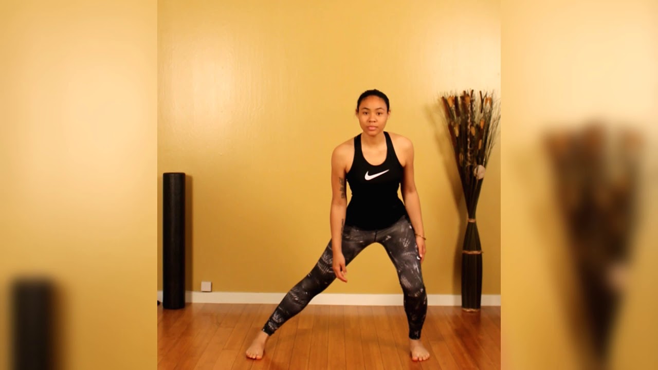 Side Lunge Step Over - YouTube