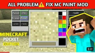 How to download Mc Paint Mod For Minecraft Pe||Like @Anshubhist and @IMBixu||#viral#minecraftmod screenshot 3