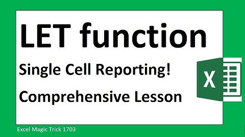 Single Cell Spilled Reports with Dynamic Total Row & Formatting. Excel Magic Trick 1703.