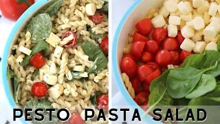 Creamy Pesto Pasta Salad Recipe | Easy Summer Pasta Salad