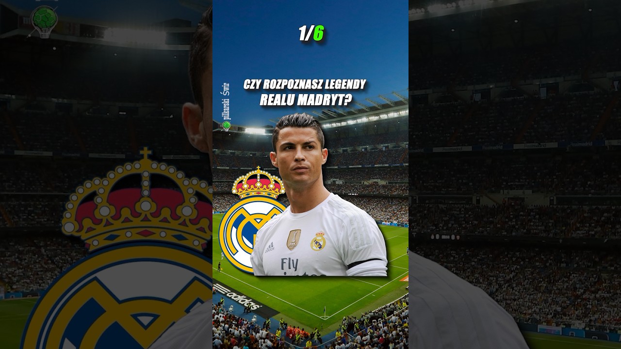 Czy rozpoznasz legendy Realu? 🚨⚽️ #footballquiz #piłkanożna #footballshorts #realmadrid