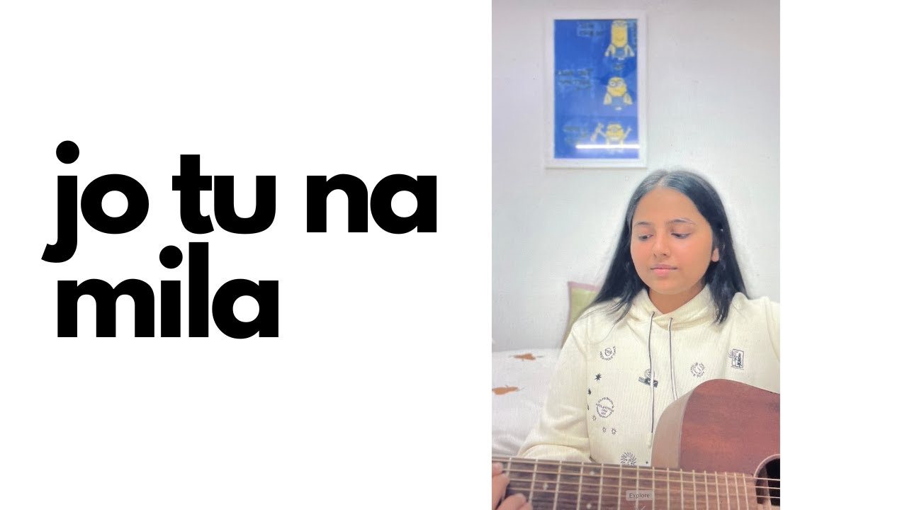 Jo tu na mila - female cover by Aditi Dahikar | Asim Azhar Jo tu na mila - female cover by Aditi Dahikar | Asim Azhar