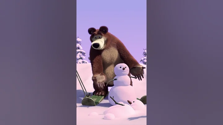 Dangerous turns ⚠️🛤️ #Watchout #MashaAndTheBear #Shorts #cartoonforkids #kids