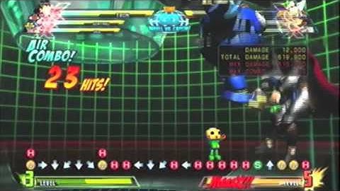 MvC3 - Sentinel - DHC Glitch Touch of Death Throw Combo