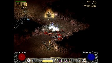 Diablo 2 Hardcore Hell Run 7 ( Amazon ), Part 5 ( Act 1 - 4 Hell )