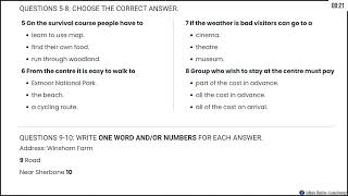 [VOL 7] IELTS Listening Test 8