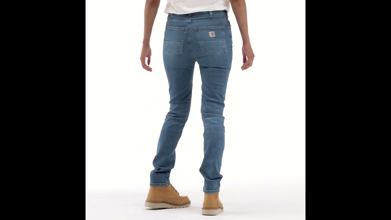 Carhartt 105105 - Rugged Flex® Slim Fit Tapered High Rise Jean 