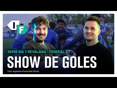 ¡SEMIFINALES IDA POR EL PRIMER ASCENSO! REVÁLIDAS POR EL SEGUNDO - FEDERAL A 2025: los GOLES ⚽🏆 ¡SEMIFINALES IDA POR EL PRIMER ASCENSO! REVÁLIDAS POR EL SEGUNDO - FEDERAL A 2025: los GOLES ⚽🏆