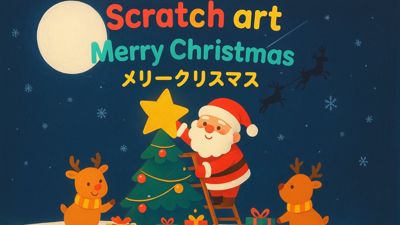 Scratch & Sketch Merry Christmas