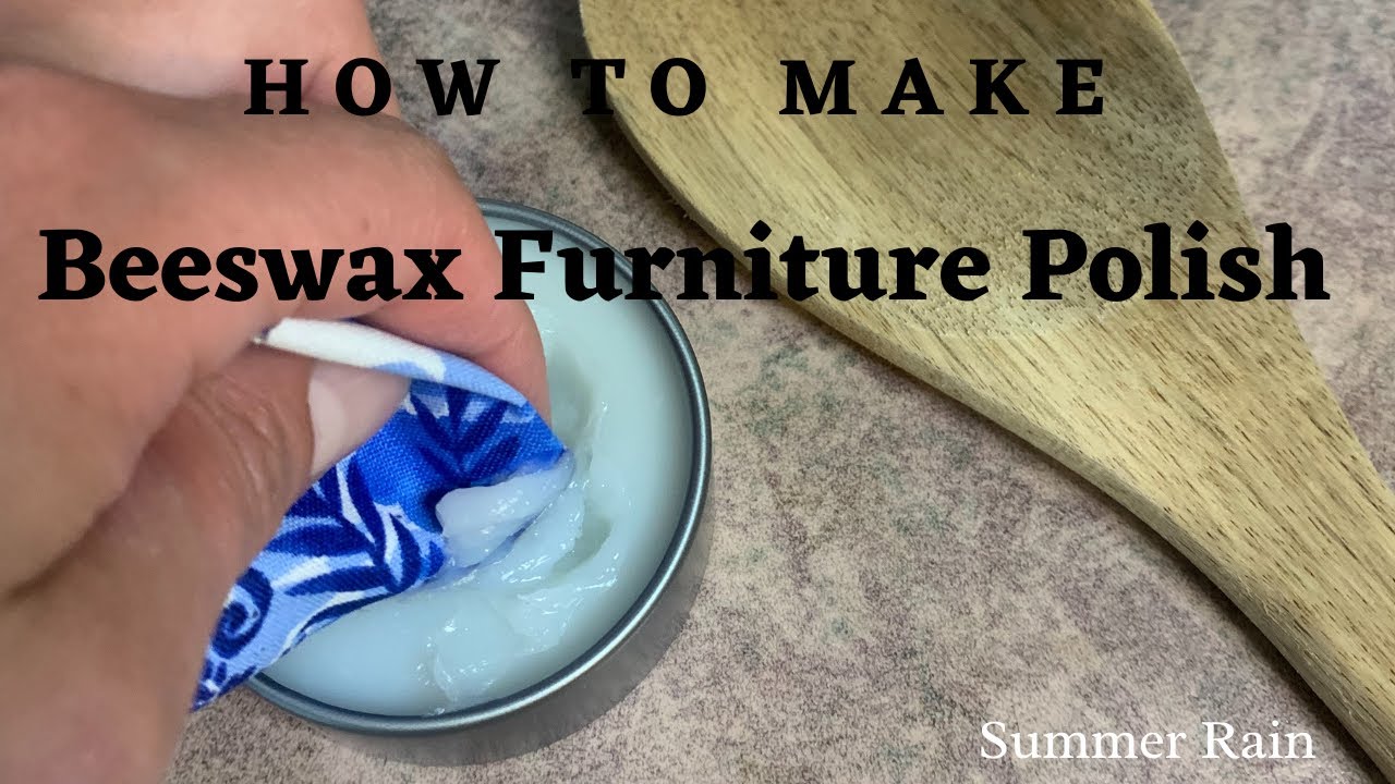 How to Make Natural Beeswax Furniture Polish (Three Recipes) • Lovely Greens