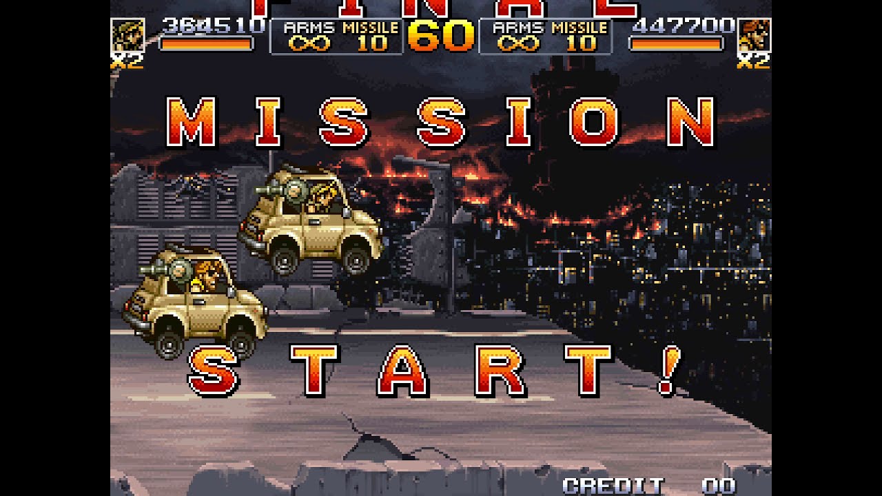 [TAS] [Obsoleted] Arcade Metal Slug 5 "2 players" by X2poet in 
