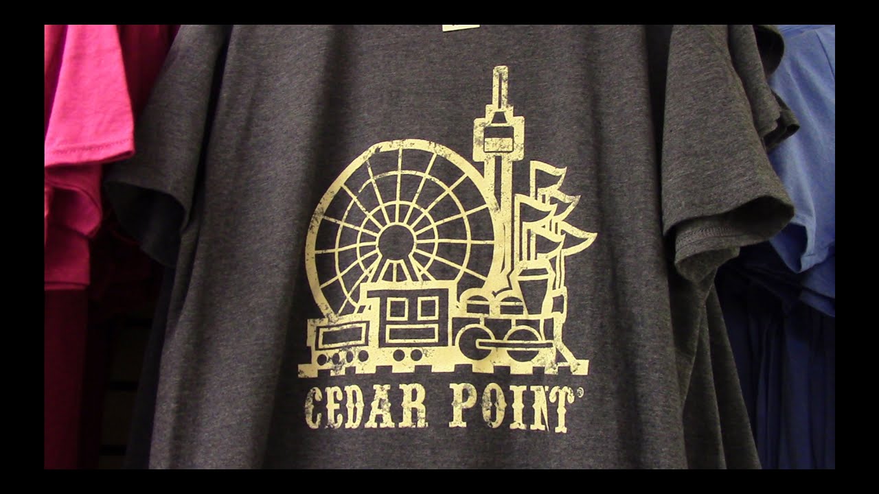 CEDAR POINT APPAREL Retro Vintage TShirt Collection & Valravn 2016