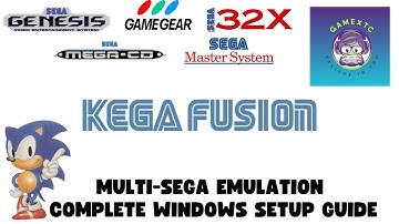 🎮 KEGA FUSION – The Ultimate SEGA Emulator You Need in 2025! 🎮