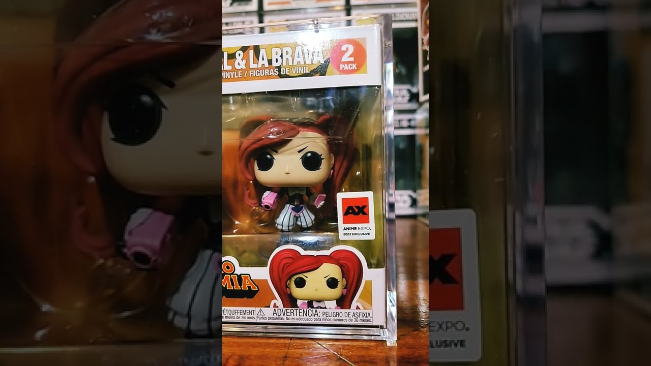 My Hero Academia Funko Pop! "ANIME EXPO 2022 Exclusive" Gentle Criminal & LA Brava 2 Pack