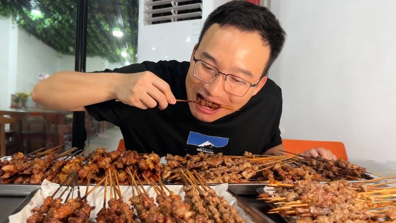 打卡诸暨超火的果酱烧烤，100块4个人吃到撑！这物价惊呆了！【吃货小金】