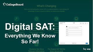 Digital SAT 2023: Everything we know so far! (new updates, unreleased info, sample questions)