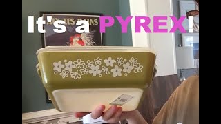 It's A (Vintage) Pyrex! | Thrift With Us | eBay Resale | Goodwill Thrifting | Thrifting for Flipping It's A (Vintage) Pyrex! | Thrift With Us | eBay Resale | Goodwill Thrifting | Thrifting for Flipping