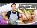 LINGUINE AI GAMBERI - La ricetta semplificata