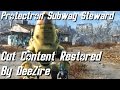 Fallout 4  protectron subway steward cut content