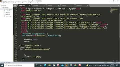 Tutorial Calendar with PHP and MySQL
