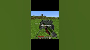 Rocket Launcher In #minecraft #shorts