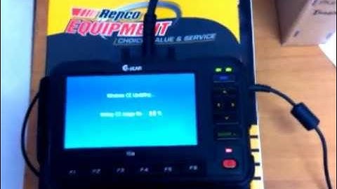 G-Scan Windows CE Update Video