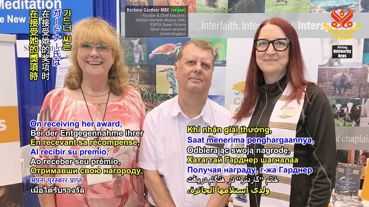 2697 NWN 5 animal people rights organization founder named Member of the Order of the British Empire