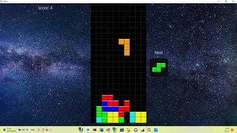 Tetris game
