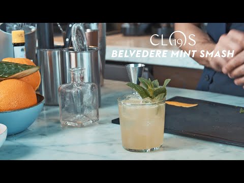 Cocktails At Home: Belvedere Mint Smash